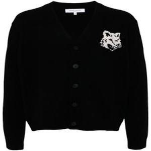 24FW 메종키츠네 가디건 NM00508KM0329 P199 Black