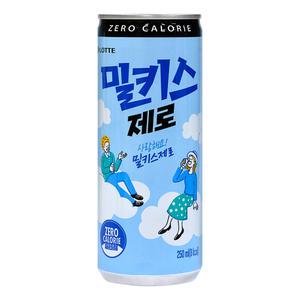 롯데 밀키스 제로 250ml 30개