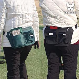 스컬독 파크골프 파우치 폴스타 힙색 허리가방 볼 주머니