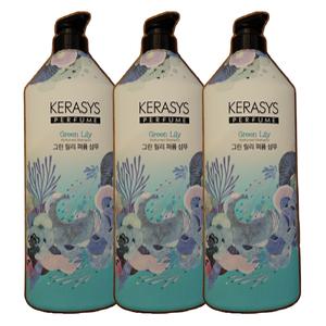 케라시스 퍼퓸샴푸 그린 릴리 1L x 3개