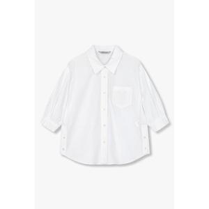 [VOV](마산점) 보브 엠브로이더리 하프 슬리브 블라우스(7155260200)