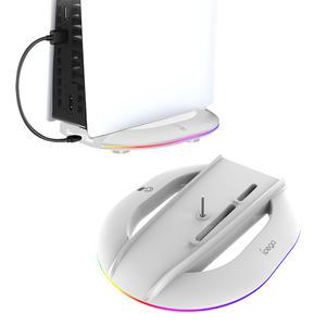 플스5 프로 슬림 수직 거치대 스탠드 LED 받침대