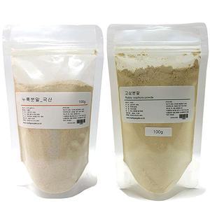 누룩 가루 고삼 분말 천연 미용팩 누룩100g + 고삼100g