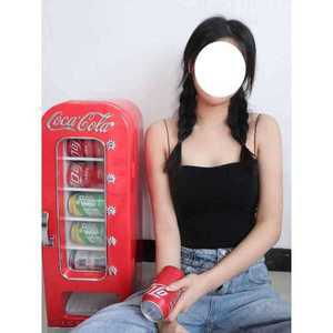 코카콜라 냉장고 자판기 음료 미니 원룸 술장고 소형