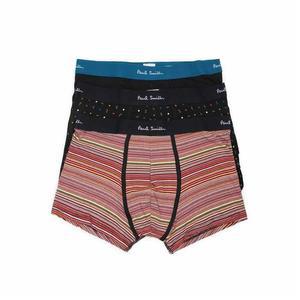 남성 트렁크 3PK 로고 믹스 언더웨어 멀티컬러 M1A914P3PK-70