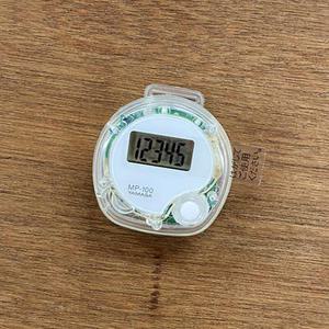 야마사 만보계 만보기 휴대용 클립형 건강 걷기 조깅 운동 (MP-100B)