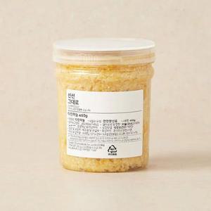 다진마늘 450g