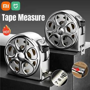 Xiaomi 5M 줄자 스테인레스 스틸 휴대용 부식 방지 개폐식 미터법 눈금자 내구성 디자인 목공 측정 도구