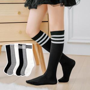 국산 초등학생 아동 여아 니삭스 반스타킹 3개 운동양말 패션 여성