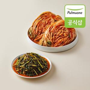 [풀무원]생산직송 사계절 아삭 포기김치 4kg+열무김치 2kg