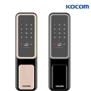 코콤 도어락 KDL-U8800S 무타공 푸시풀 현관문도어락 방화문 번호키 설치