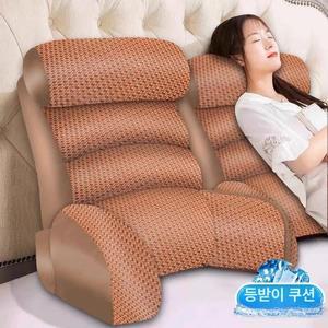 침대 등받이 쿠션 삼각 머리까지 중형 소파 팜데코