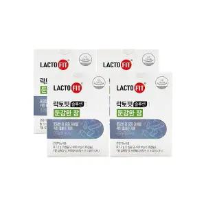 종근당건강 락토핏 솔루션 1 둔감한 장 450mg x 30캡슐 x 4박스 /An