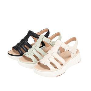 바바라 양가죽 피셔맨 몰드 여성샌들 4cm_SFH303