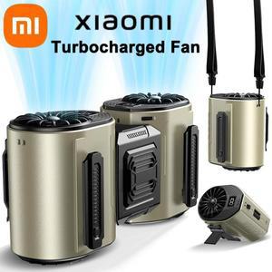Xiaomi 슈퍼 터보 허리 팬 20000rpm 강력한 공기 흐름 10000mah 오래 지속되는 분리형 듀얼 모터 목 충전식
