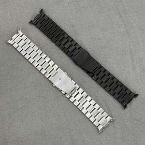 갤럭시 워치 8/8 클래식 메탈 밴드용 틈새 없는 스테인리스 스틸 스트랩8 40/40mm 46mm 비즈니스 팔찌