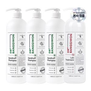 [닥터방기원] 댄드러프 샴푸 1000mlx3+랩 트리트먼트 1000ml