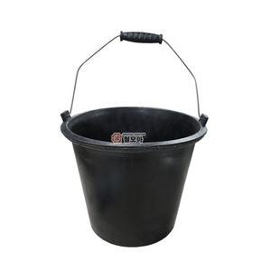 타이어 바켓스 대 용량 약14L 바케스 바스켓 고무 바구니 청소 용품 양동이 물동이 다용도통