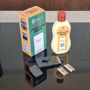 [레인지닥터] 인덕션&하이라이트 광택코팅제(200ml*1ea) + 스크래퍼(1ea) + 녹방지칼날(3ea)