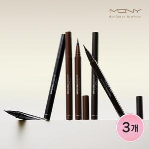 [1+ 1+ 1] 맥퀸뉴욕 워터프루프 붓펜 아이라이너 / 리퀴드브러쉬 3컬러