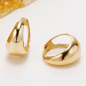 18k 새미물방울 귀걸이(대)