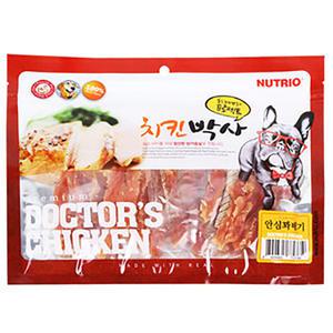 치킨박사 안심꽈배기 300  강아지 대용량 간식