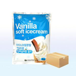 서강 바닐라맛 아이스크림 파우더 1kg X 12개