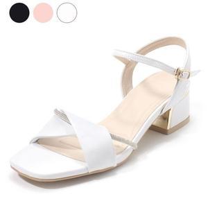 [갤러리아] SAERA 세라 여성 샌들 C23S401 화이트 4CM