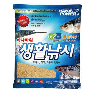 하나파워 우럭 전갱이 학꽁치 카고 바다 낚시 집어제 물고기 오징어 파우더 밑밥 첨가제