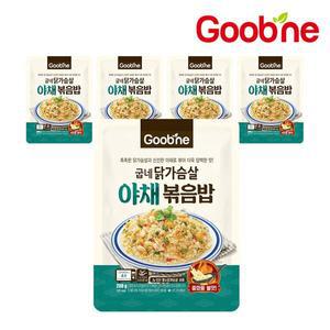 [굽네] 닭가슴살 야채볶음밥 200g5팩 KH83