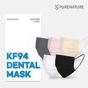 [퓨어네이처][퓨어네이처]국산 덴탈형 KF94 마스크 30매입 대형 개별포장