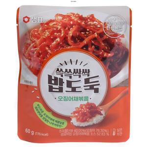 샘표 쓱싹쓱싹 밥도둑 오징어채볶음 60g
