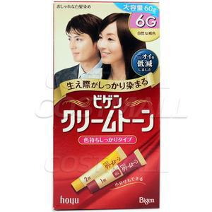 일본산 비겐크림톤 염모제 60g 6G 자연갈색 염색약 간편염색 코스트코