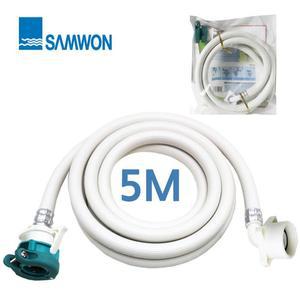 [XB50H71O]삼원 PVC 표준 급수 세탁기 호스 5M 세탁기호스