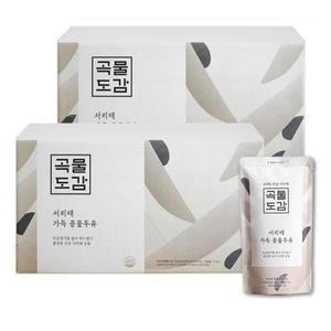곡물도감 음료 든든한 두유 국산 무가당 서리태 콩물두유 180ml 30개