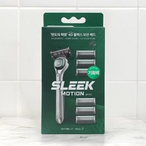 도루코 슬릭 모션 면도기 기획세트 1호 면도기+면도날7입