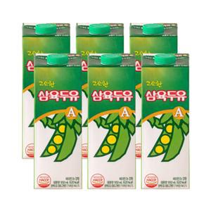 삼육두유 고소한 A 에이 두유 950ml x 6팩 / 대용량 팩