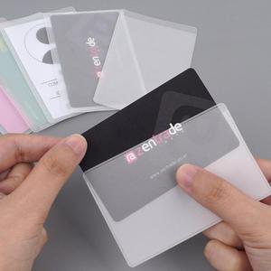PVC 신용카드 비닐케이스 반투명 카드 보호커버 케이스