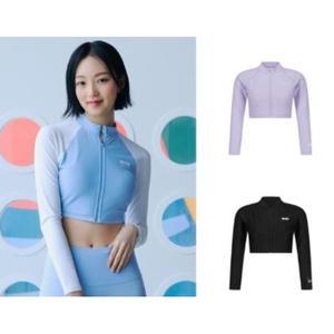 [롯데백화점]밸런스 여성 래쉬가드 크롭집업 MBE2TC2705