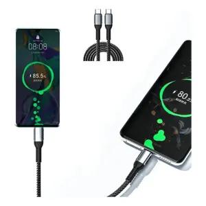 100W C to C타입 충전 케이블 휴대폰 1m/고속/초고속/핸드폰/멀티/노트북/급속/충전선/데이터/전송/커넥터