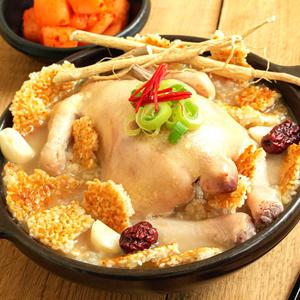 한우사골 국내산 누룽지 보양 삼계탕 1kg X 3팩~
