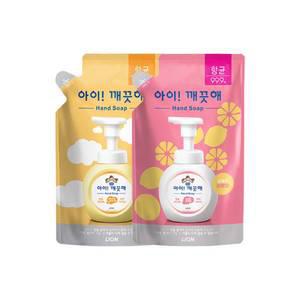 아이깨끗해 항균 폼 핸드 솝 순 200ml 리필 5개