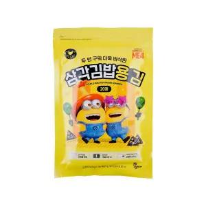 [만전김] 미니언즈 삼각김밥김 (20매/24g)