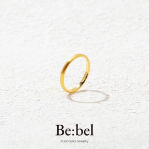 순금커플링 1.875g(반돈) 24k 반지 엥게이지 무광 남자 여자 비벨