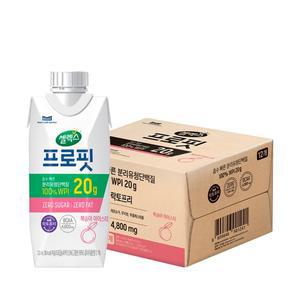 셀렉스 프로핏 웨이프로틴 드링크 복숭아 330ml x 12개입(1박스)