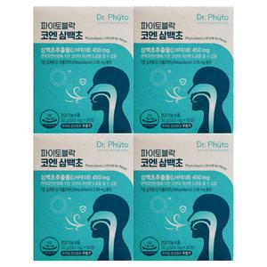 닥터파이토 파이토블락 코엔 삼백초 500mg x 60정 4개 / 써클