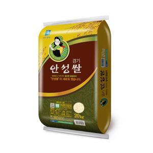안성마춤농협 2024년산 경기 안성쌀(추청) 상등급 20kg 1개