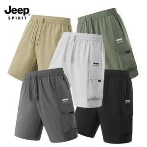 지프 JEEP SPIRIT 방수 속건 캐주얼 스포츠 반바지 숏팬츠 JPDK1218