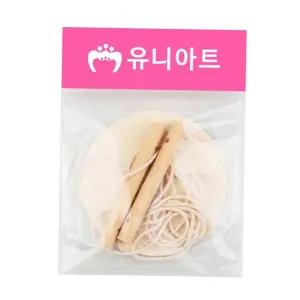 유니아트 끈팽이 6.5cm 꾸미기 그리기 DIY 장난감