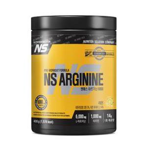 [NS] 아르기닌 6000mg 아미노산 헬스 단백질 보충제 레몬맛 400g